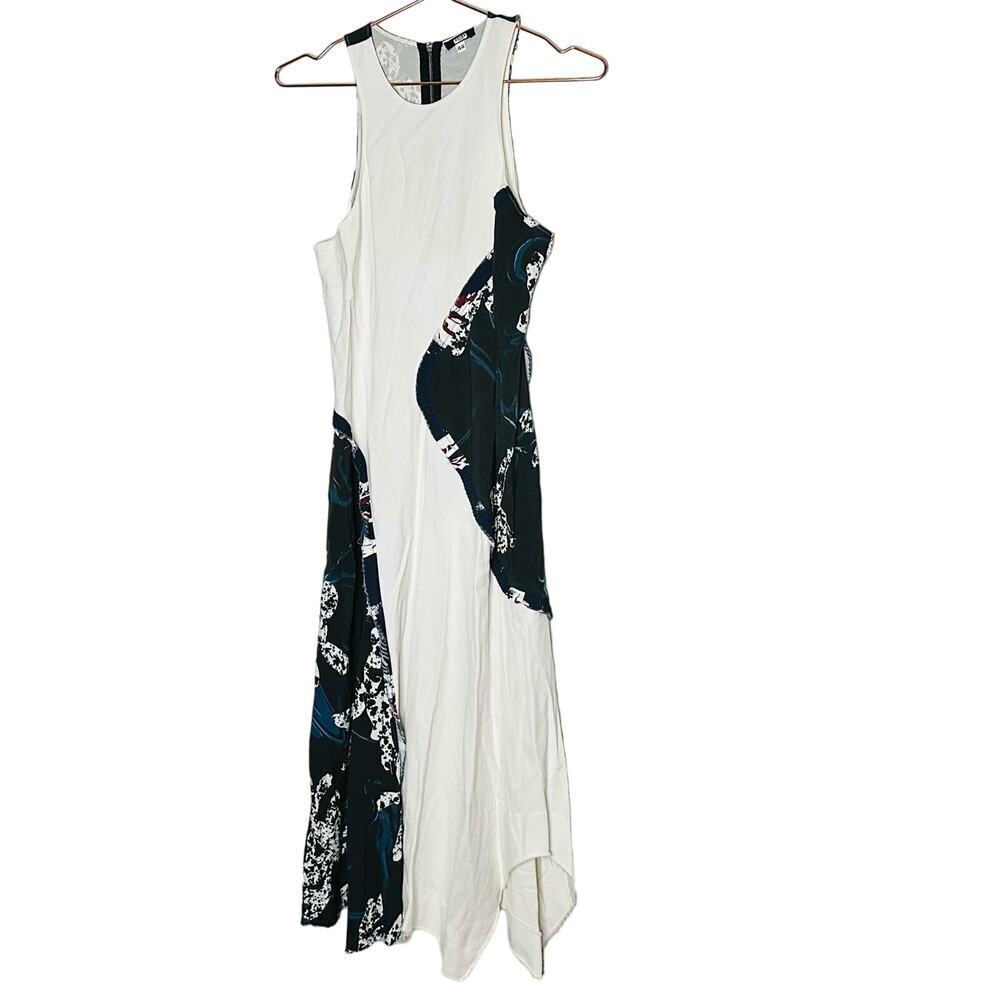 Aeffe Spa Women's Cedric Charlier Printed Sleeveless Midi Dress Size 10